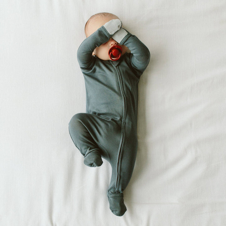 Goumi Grow With You Footie + Snug Fit - Midnight