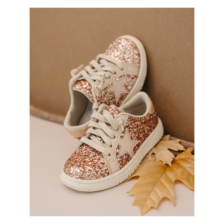 L'amour Kinley Star Glitter Sneaker