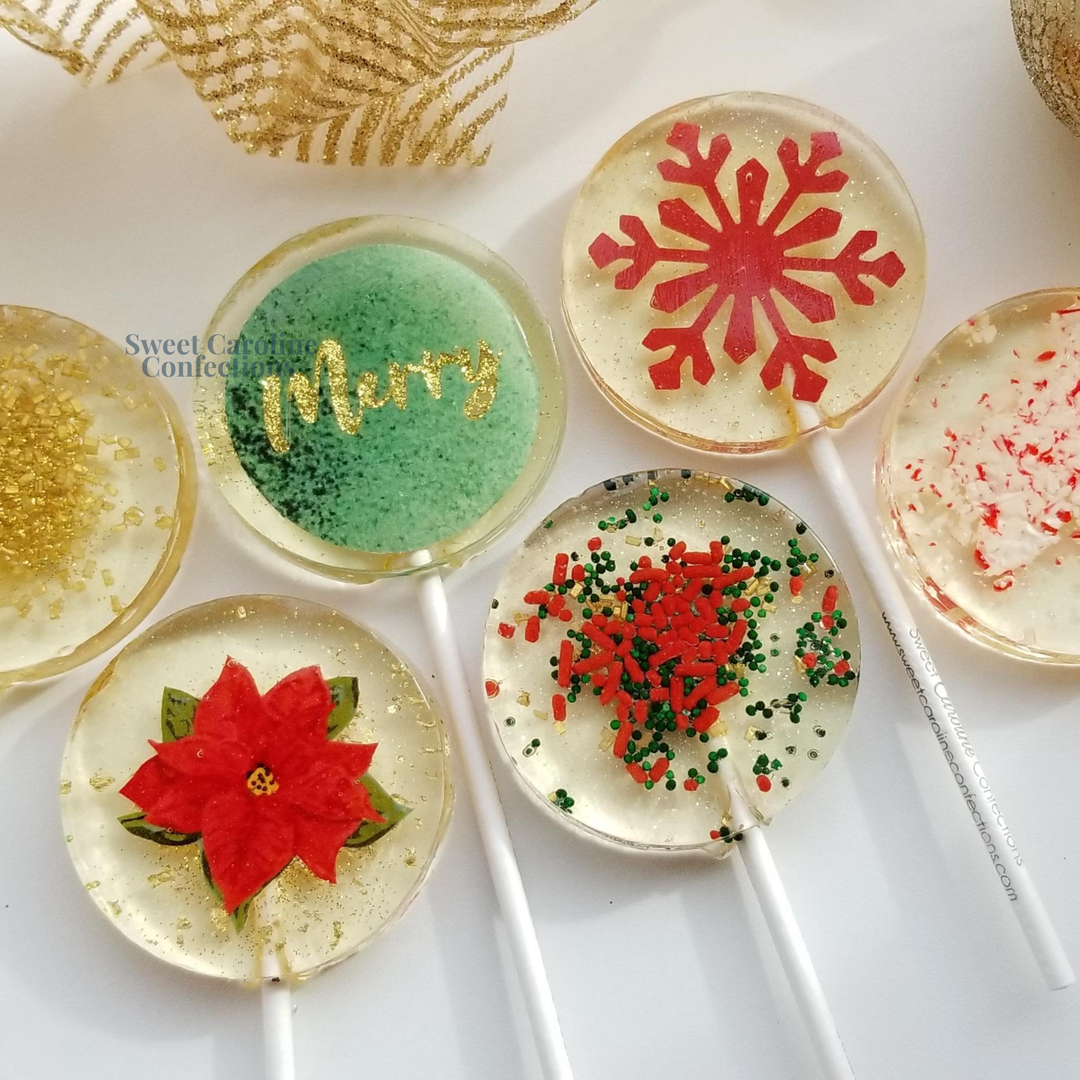 Sweet Caroline Christmas Lollipop Box