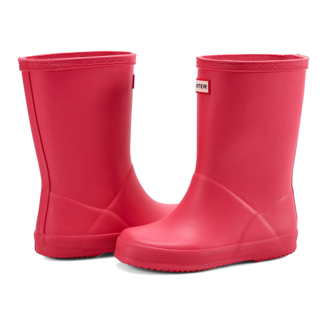 Hunter Kids First Classic Rain  Boot -Bright Pink