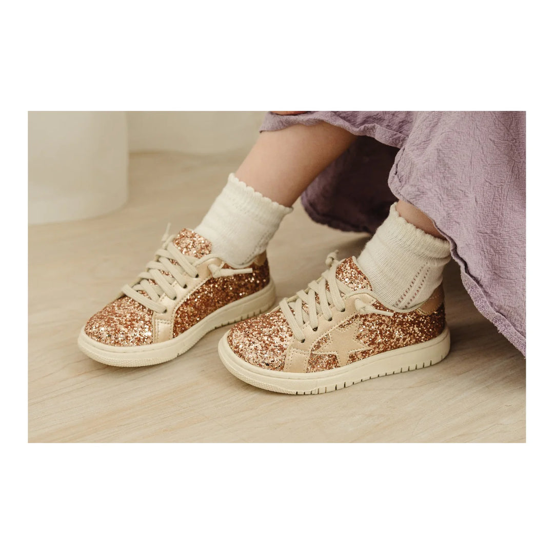 L'amour Kinley Star Glitter Sneaker