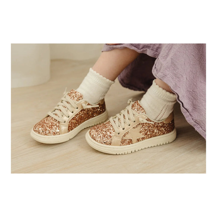 L'amour Kinley Star Glitter Sneaker