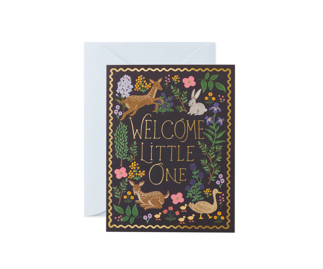 Rifle Paper Co Woodland Welcome Card