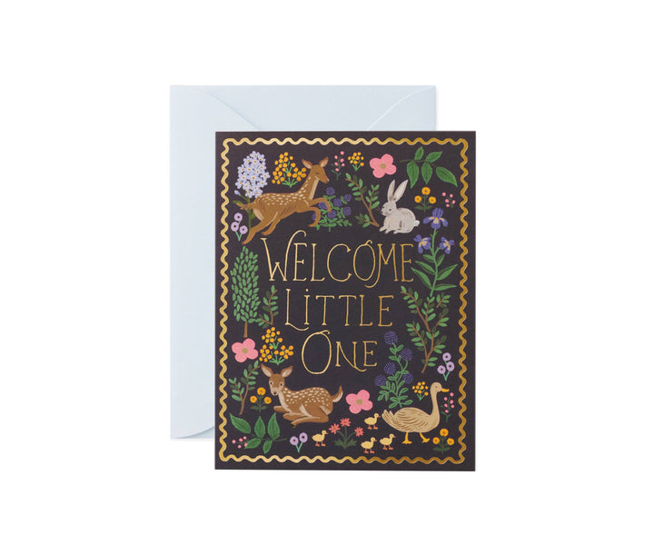 Rifle Paper Co Woodland Welcome Card