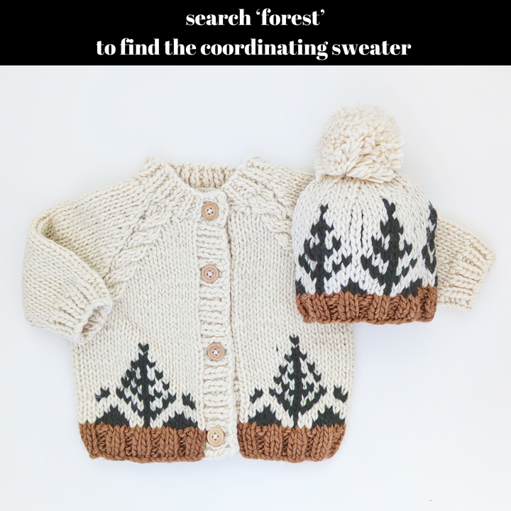 Huggalugs Forest Knit Beanie Hat Baby & Kids