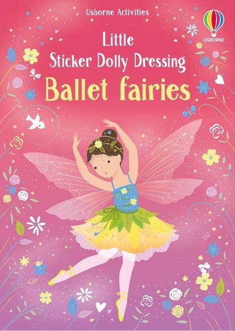 Usborne Little Sticker Dolly Dressing Ballet Fairies