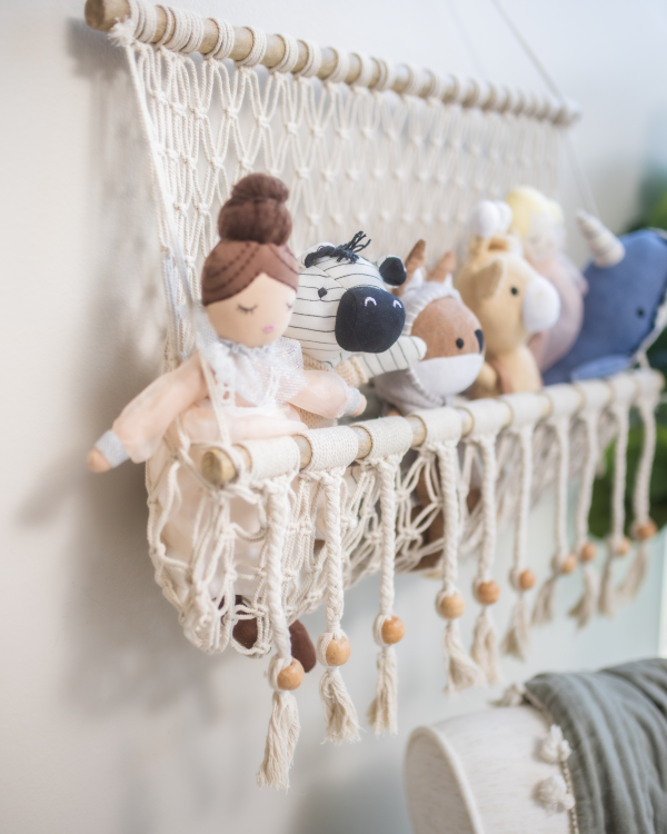 Crane Baby Willow Wall Storage Bin