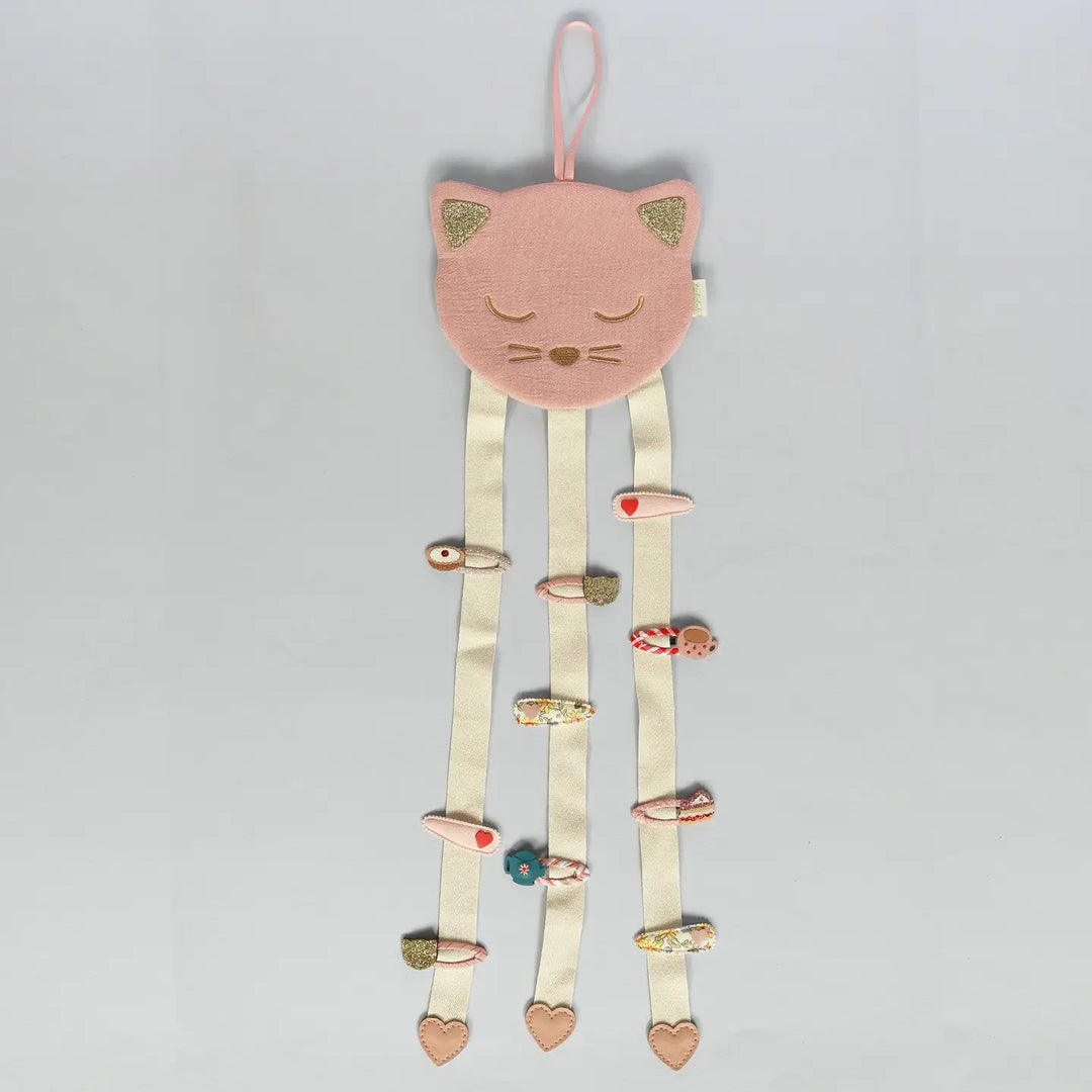 Rockahula Clara Cat 3 Ribbon Clip Hanger