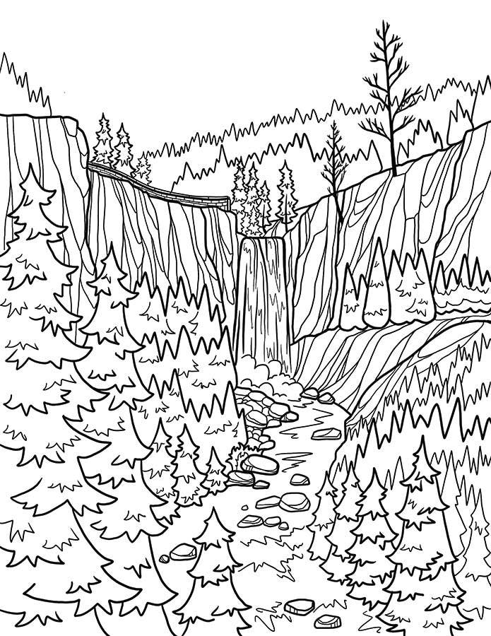 Michele Michael Art The Bend Coloring Book