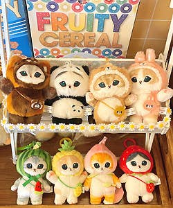 Mofusand Plush Keychain 9cm – Animal Costume Series