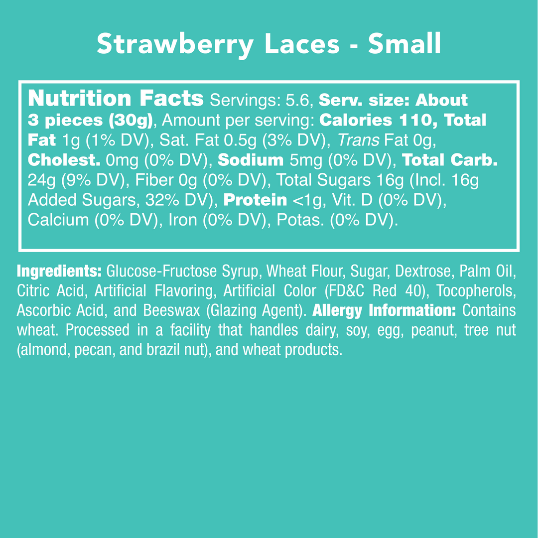 Candy Club Licorice Strawberry Laces