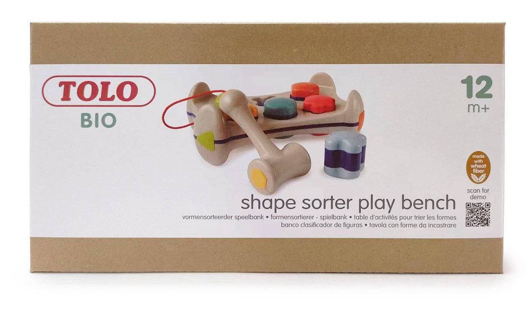 TOLO Shape Sorter Play Bench