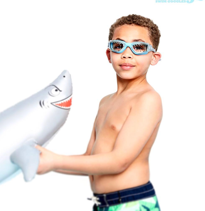 Bling2o Jaws Kids' Shark-Themed Swim Goggles