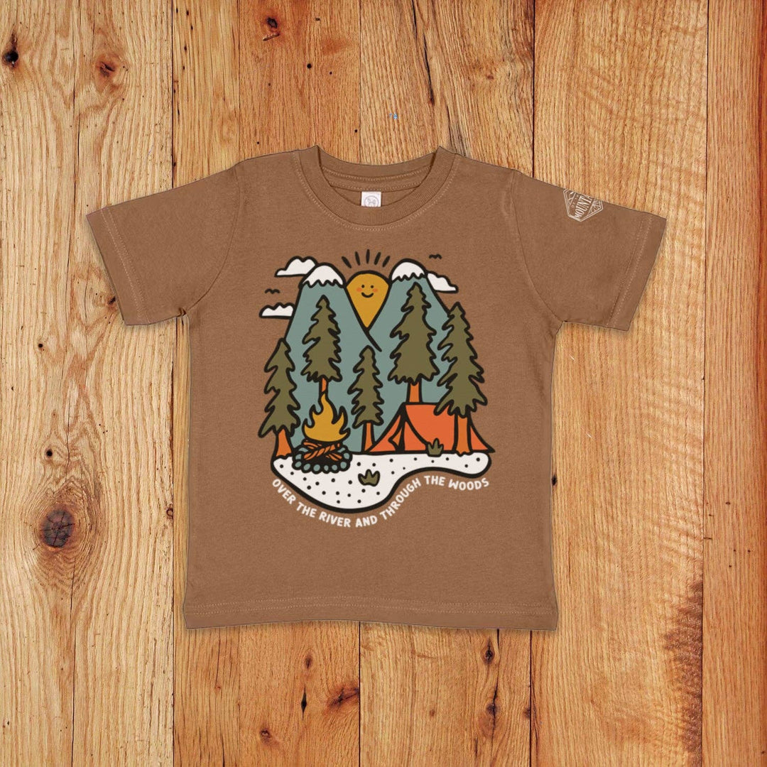 Of These Mountain Toddler Tee - Over the River & Through the Woods