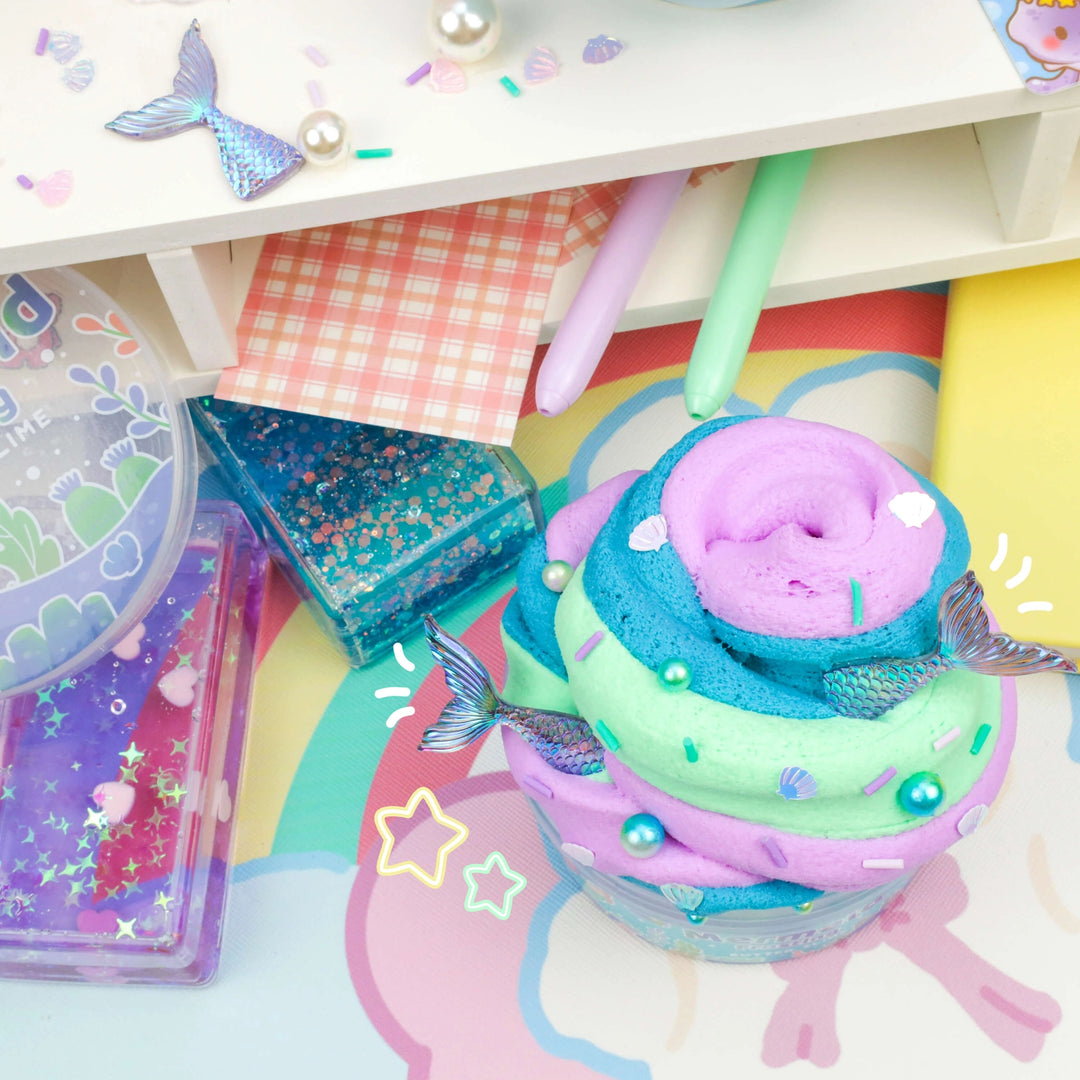 Kawaii Slime Company Mermaid Frosting Butter Slime