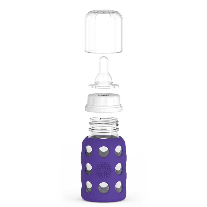 LifeFactory 4oz Glass Baby Bottle