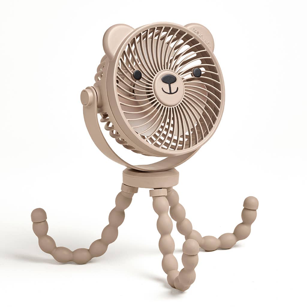 Itzy Ritzy Itzy Breeze 3-Speed Stroller Fan™ - Taupe