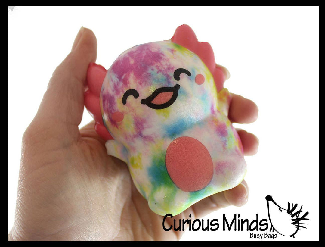 Curious Minds Toys Axolotl Slow Rise Squishy Toys