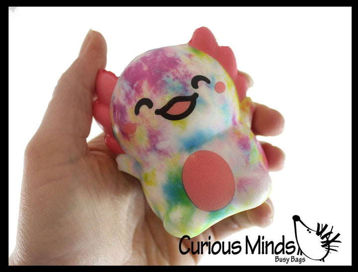 Curious Minds Toys Axolotl Slow Rise Squishy Toys
