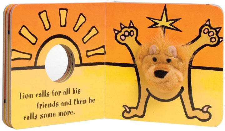 Little Lion: Finger Puppet Book