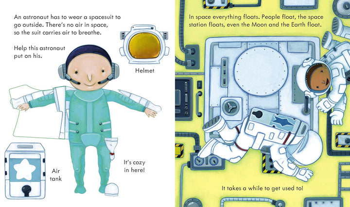 Usborne Peek Inside Space