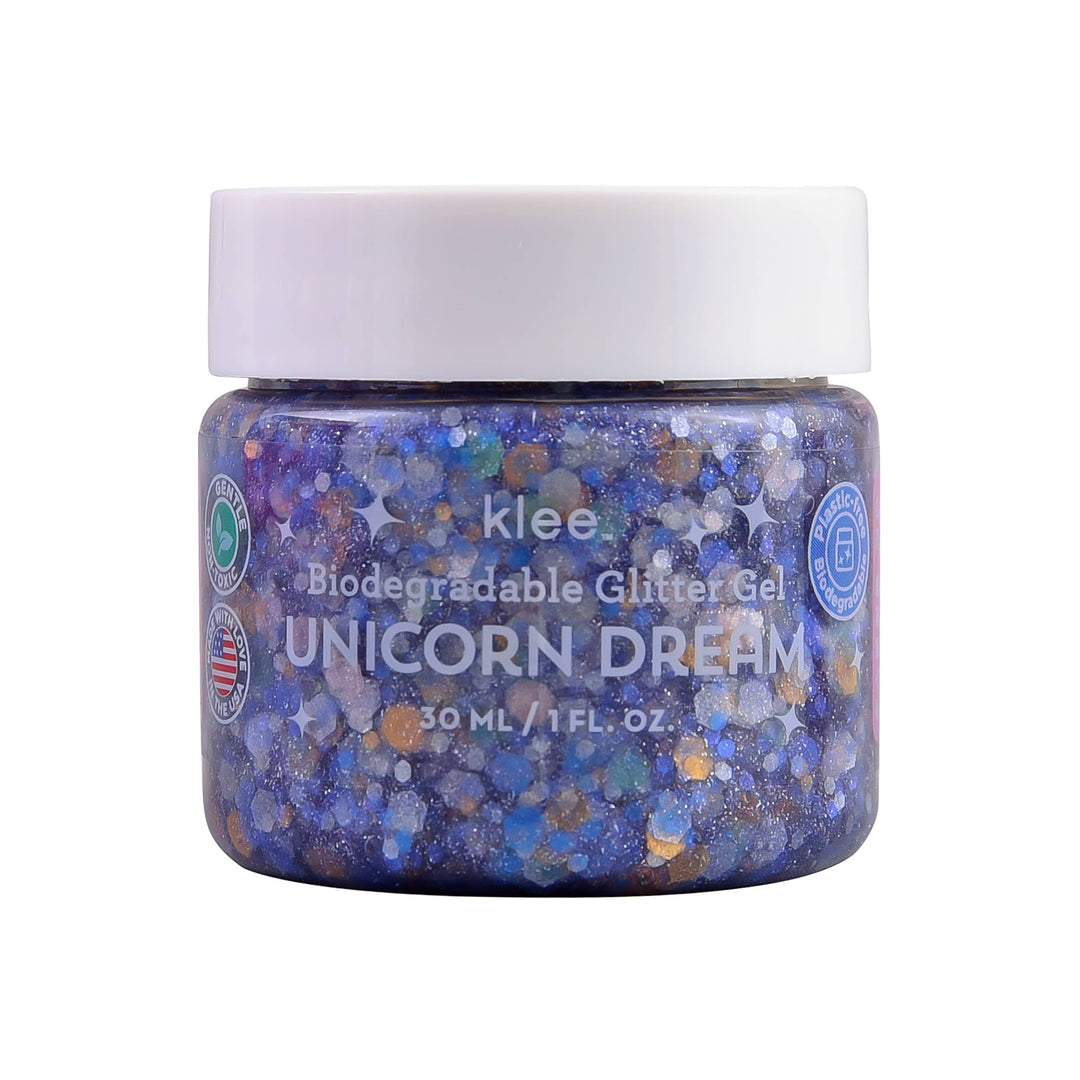 Klee Kids Biodegradable Glitter Gel,  1 oz - Unicorn Dream