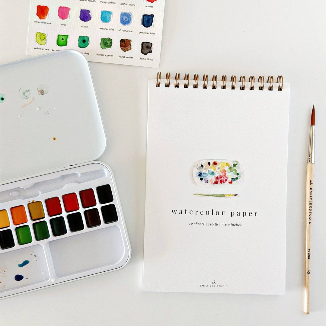 Emily Lex Studio Spiral Watercolor Paper Pad