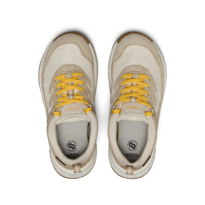 Keen Hightrail Waterproof Hiking Shoe - Birch/Daffodil