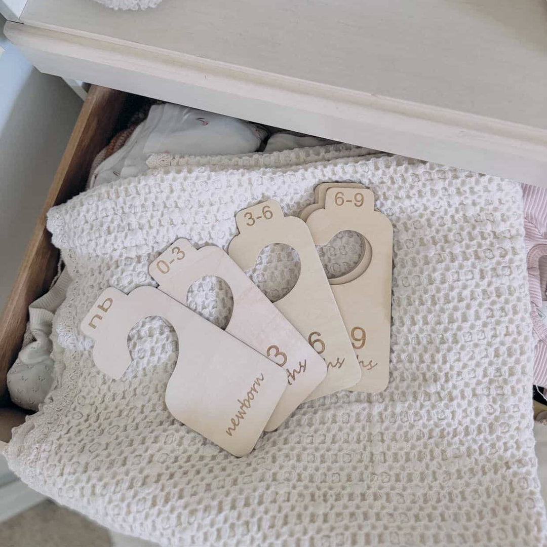 Ali + Oli Baby Closet Size Dividers & Organizer – Newborn To 24 Months