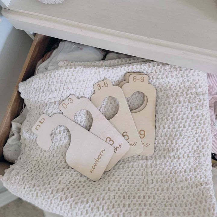 Ali + Oli Baby Closet Size Dividers & Organizer – Newborn To 24 Months