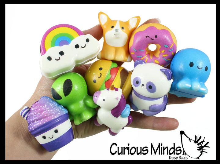 Curious Minds Toys Cute Micro Slow Rise Squishy Toys