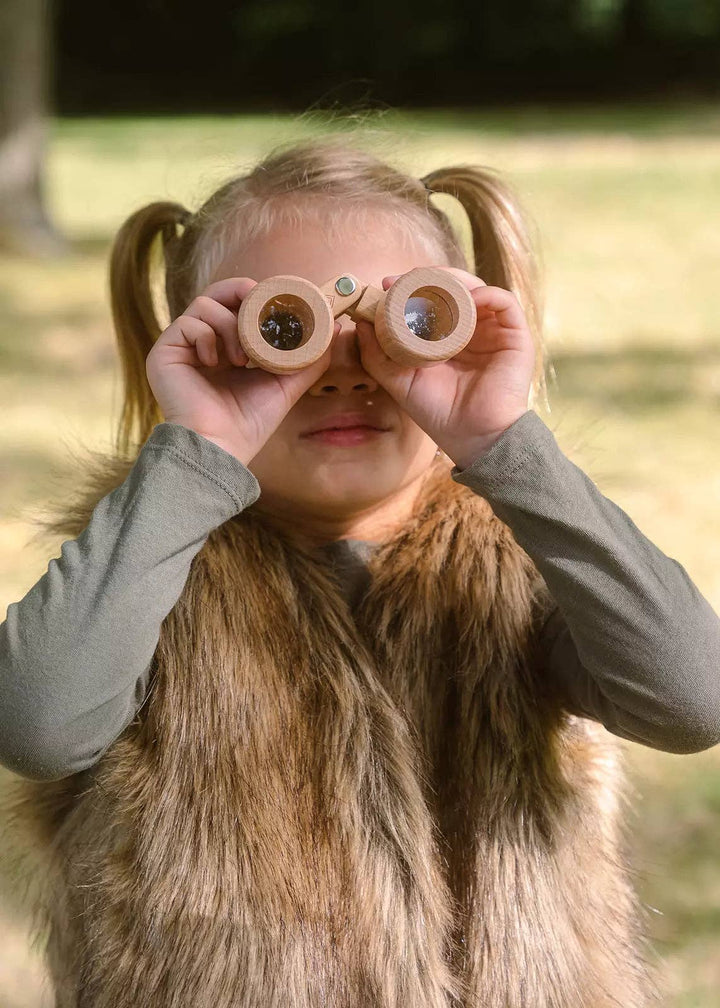 Coco Village Explorer's Wooden Binoculars
