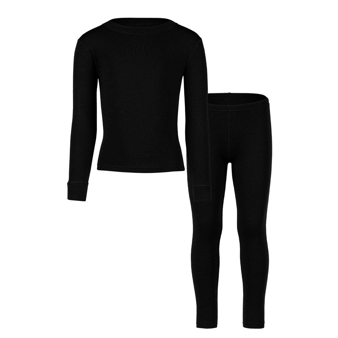 Menique Midweight Merino Thermal Long Sleeve & Bottoms 2-Piece Set