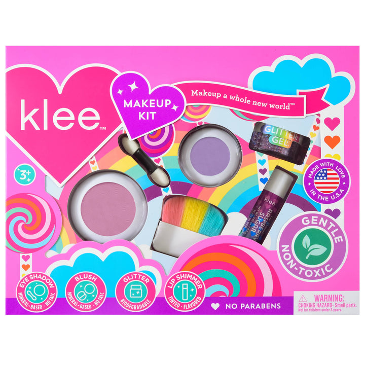 Klee Kids Breezy Does It - Pinwheel Love Mineral Makeup Kit