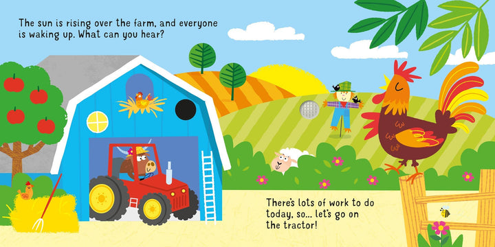 Let's Go On A Tractor Sound Book : Usborne