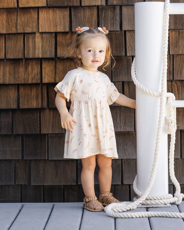 Rylee + Cru Babydoll Dress - Fruit