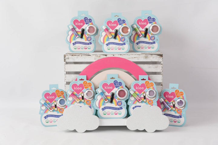 Klee Kids Cotton Candy Whisper - Blush and Lip Shimmer Set
