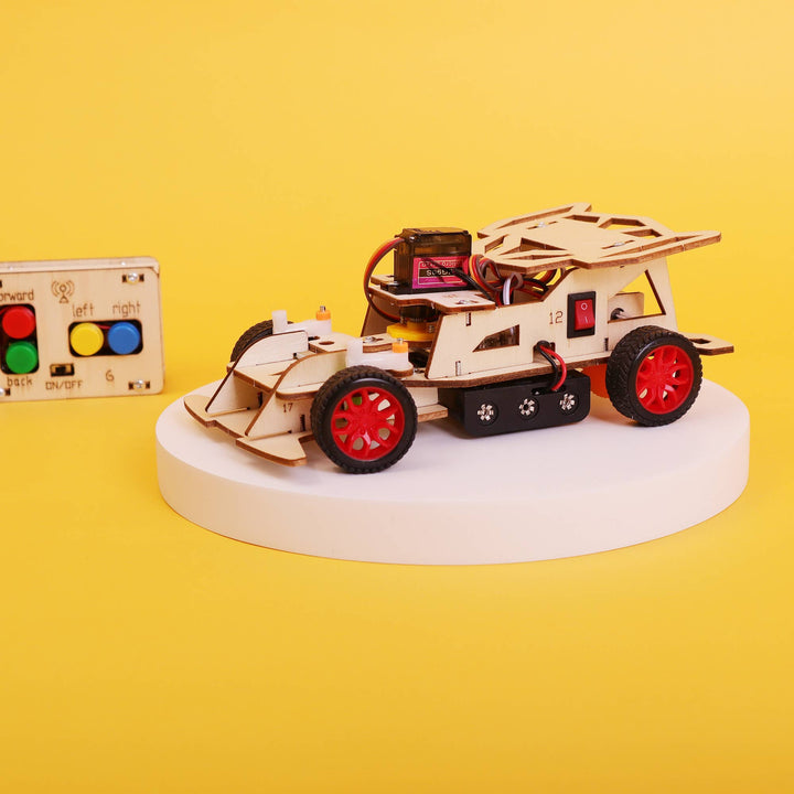 Kitsville Steering Remote Controlled Car DIY Kit