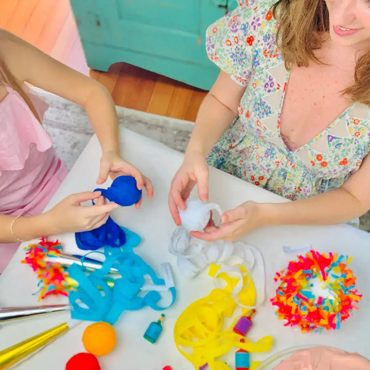 TOPS Malibu Mini Surprise Ball - Christmas Gold Metallic Stripes