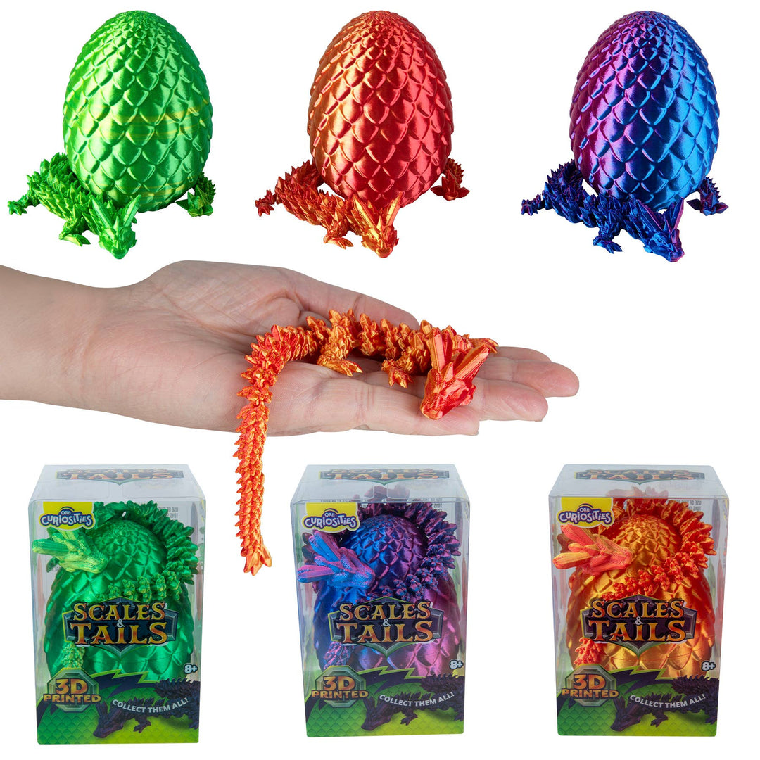 Orb Toys Scales & Tails Dragon Eggs - Assorted