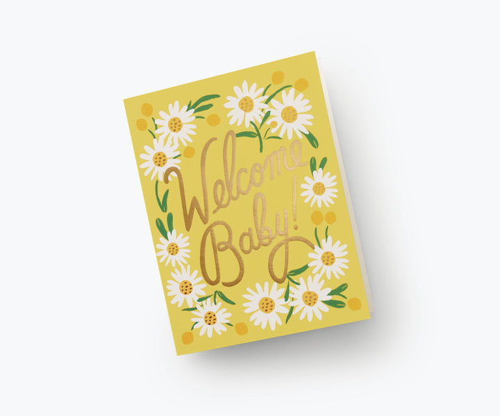 Rifle Paper Co Daisy Baby Card