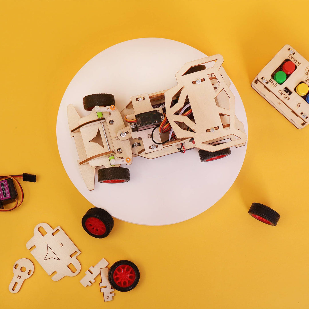 Kitsville Steering Remote Controlled Car DIY Kit