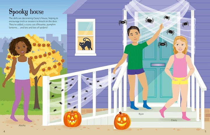 Usborne Sticker Dolly Dressing Trick Or Treat