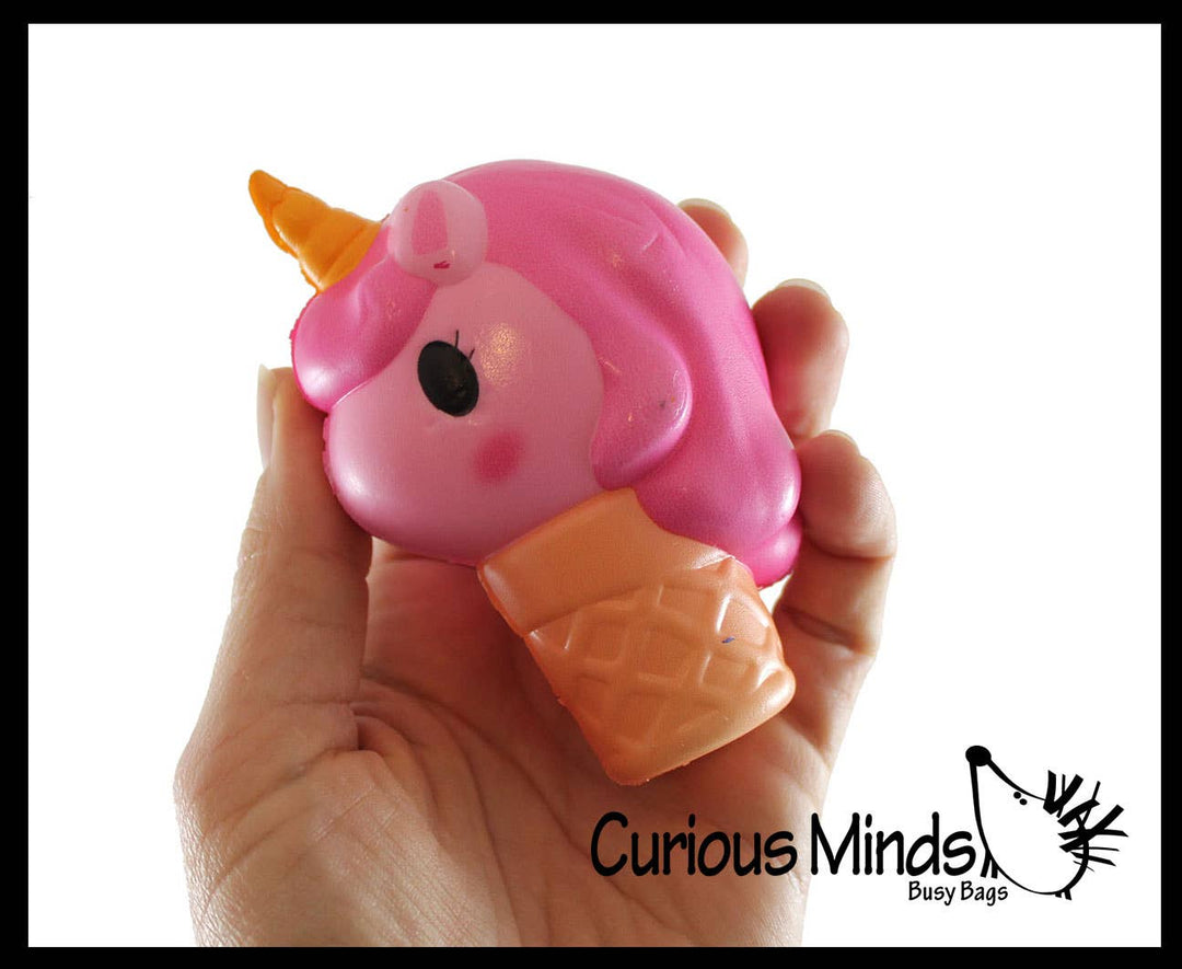 Curious Minds Toys Unicorn Ice Cream Cone Squishy