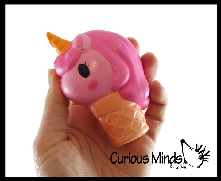 Curious Minds Toys Unicorn Ice Cream Cone Squishy