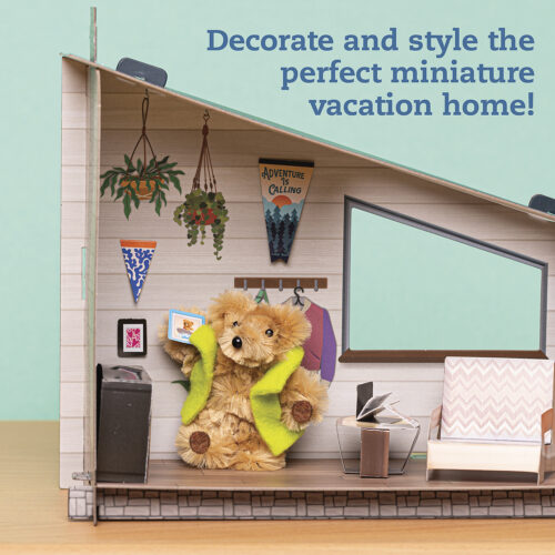 Klutz DIY Miniature Cozy Bear Cabin