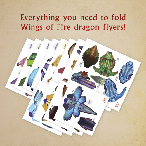 Klutz Wings of Fire Folded Flyers