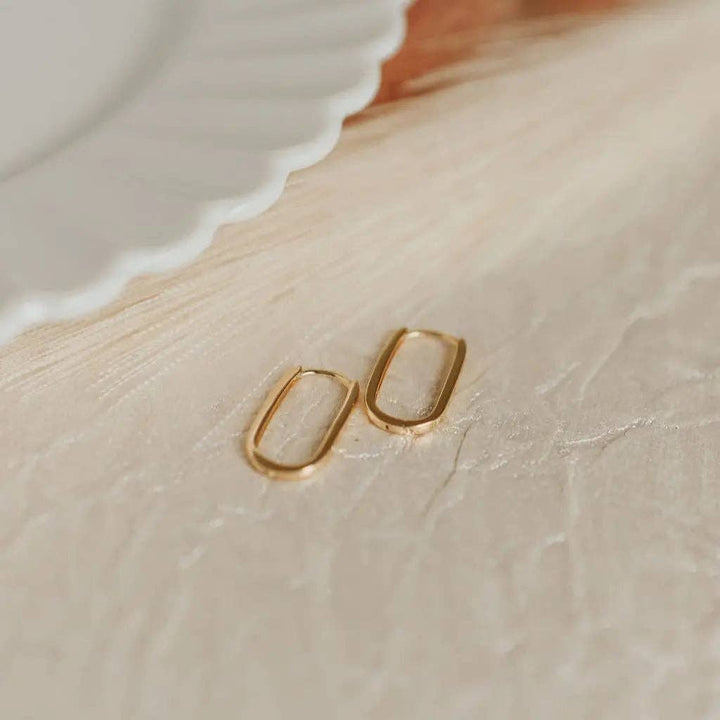 Mauve Jewelry Co. Avery Gold Hoops