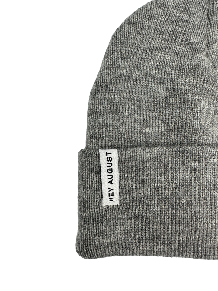 Hey August Knit Cuff Beanie - Glacier
