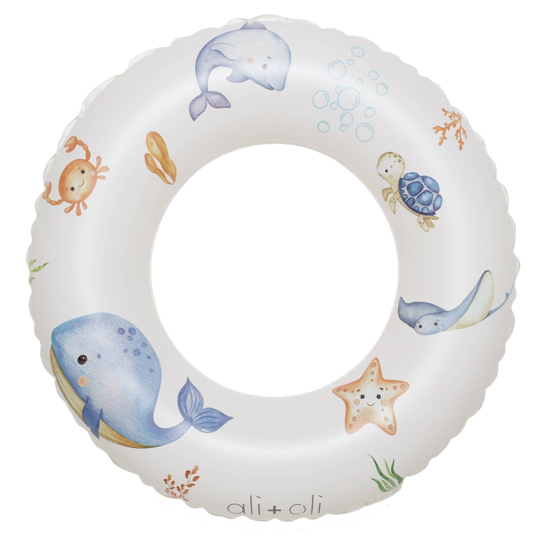 Ali+Oli Junior Swim Ring Pool Float - Undersea